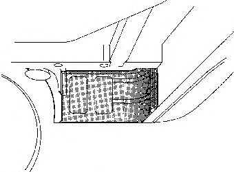 VAN WEZEL 3727334 -  Боковина